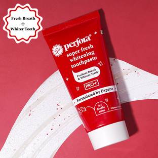 Perfora Super Fresh Teeth Whitening, Icy Double Mint Flavor Toothpaste