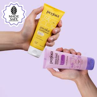 Perfora The Daily Routine Awake & Unwind Toothpaste|SLS & Fluoride Free|Pack of 2 Toothpaste