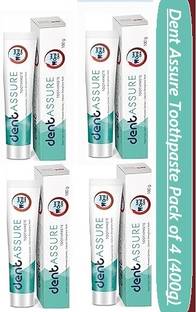 ASSURE Dent Toothpaste neem fights germs, clove prevents cavities, calcium strengthens Toothpaste