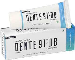 DENTE91 DB Toothpaste Sensitivity Relief, Repairs Cavities,Free from SLS & Fluoride Toothpaste