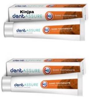KINJPA Puff&Dentassure Gano toothpaste 2*100gm Toothpaste (200 g, Pack of 2) Toothpaste