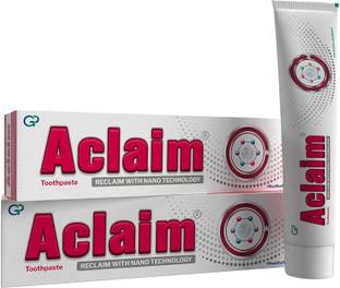 Aclaim toothpaste | Reclaim with Nano technology | Vegan Friendly Toothpaste