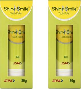 ICPA Shine N Smile Tooth Polish (Pack of 2) Toothpaste