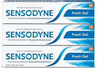 SENSODYNE Fresh Gel Combo for daily sensitive protection Toothpaste