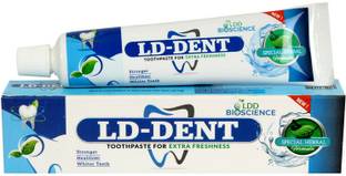 ldd bioscience LD Dent Toothpaste For Gums & Teeth Problem - Pack of 4 (400g) Toothpaste