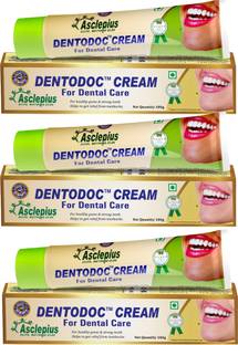 Asclepius DENTODOC Cream for Dental care Helps to get Relief From Toothache Toothpaste