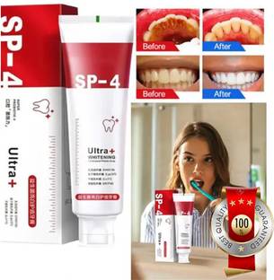 Oilekha Ultra + Sensitive Teeth, Dentist recommended, everyday use white Toothpaste Teeth Whitening liquid