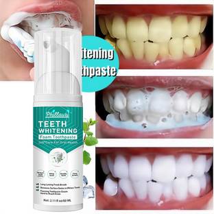 Phillauri Teeth Foam teeth whitening foam cleaner, Gentle Formula for a Radiant Smile Toothpaste