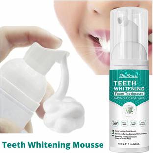 Phillauri Teeth Whitening Toothpaste Mousse Stains Removal Foam Toothpaste Toothpaste
