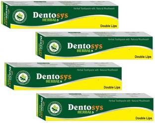 DOUBLE LIPS Dentosys Toothpaste Pack Of 4 Pcs Toothpaste