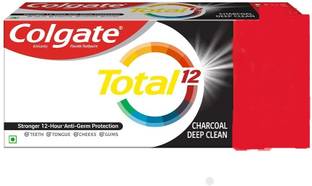 Colgate Whole Mouth Health, Antibacterial Toothpaste (Charcoal Deep Clean, Saver Pack) Toothpaste
