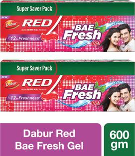 Dabur Red Bae Fresh Gel Fights Bad Breath, Cavity Germs & Plaque 12hr Freshness Toothpaste