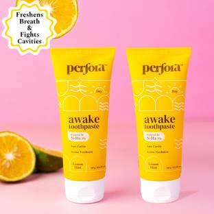 Perfora Awake Toothpaste Active Freshness & Anti-cavity, SLS & Fluoride Free Toothpaste