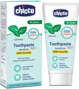 Chicco Mild Mint Flavour 6Y+ Kids, Preservative Free Toothpaste