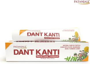 PATANJALI Dant Kanti Natural Toothpaste for Teeth Whitening, No Colors Toothpaste