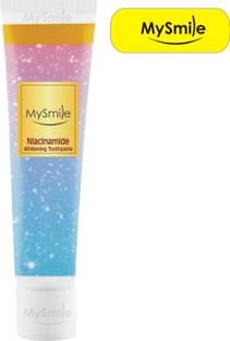 Mysmile Intensive Niacinamide whitening toothpaste for stain removal I tooth4 Toothpaste