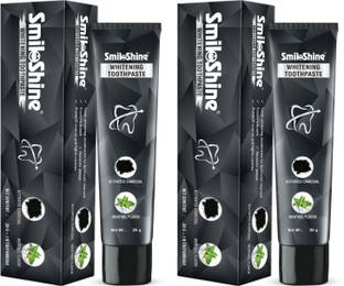 SmiloShine Teeth Whitening Toothpaste with Activated Charcoal Toothpaste