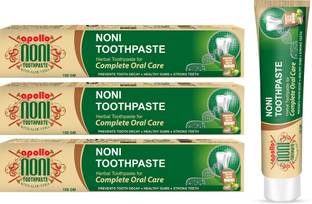 Apollo Noni With Aloevera Complete Oral Care Herbal Toothpaste