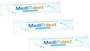 Medident Toothpaste for Sensitive Teeth & Gums 50 g Each (Pack Of 3) Toothpaste
