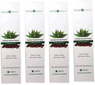 NETSURF Herbal Dental Paste - 4*125gm Toothpaste