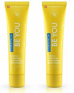 Curaprox Gentle Everyday Whitening Toothpaste (Grapefruit) 60ml x Pack of 2 Toothpaste