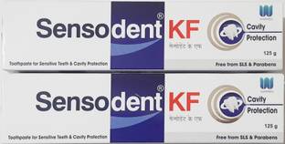 sensodent KF Cavity Protection Toothpaste - 125 Gram - Free from SLS and PARABEN Toothpaste