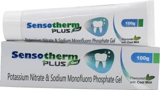 Sensotherm Fresh Mint Toothpaste Sensitivity Relief, Plaque Removal, Bad Breath Treatment Toothpaste