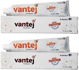 Vantej Dr. Reddy's Toothpaste(200gm) Pack of 2*100GM Toothpaste
