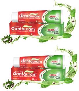 STC NIDHI Herbal Panchtatva Toothpaste | Pack of 2 Toothpaste