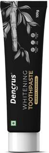 Dencrus Bamboo Charcoal | Fluoride-Free | Teeth Whitening| Cavity Removal | Total Repair Toothpaste