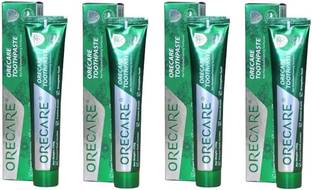 Tiens Orecare toothpaste non-fluoridated foaming 100 g (pack of 4) Toothpaste