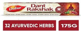 Dabur Dant Rakshak Ayurvedic Paste Toothpaste ## Pack Of (175G) Toothpaste