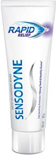 SENSODYNE Rapid Relief Sensitive Toothpaste To Help Beat Sensitivity Fast - 80g Toothpaste