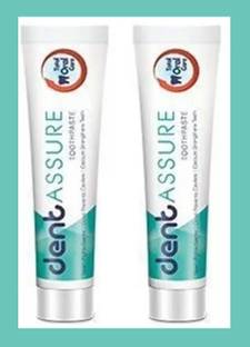 DENTASSURE Toothpaste neem fights germs, clove prevents cavities combo pack Toothpaste
