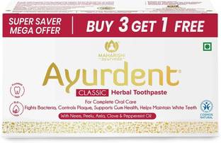 MAHARISHI ayurveda Ayurdent Classic Toothpaste, For Toothache, Bleeding Gums, Sensitivity & Plaque Toothpaste