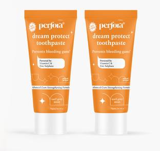 Perfora Dream Protect Toothpaste for Kids & Adults - 75g x 2 | Gum Protection | SLS Free Toothpaste