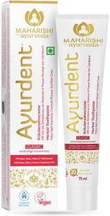 MAHARISHI ayurveda Ayurdent Classic Toothpaste, For Toothache, Bleeding Gums, Sensitivity & Plaque