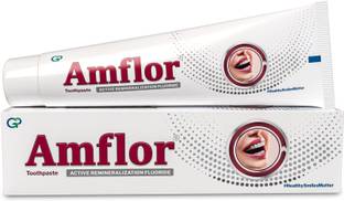 Amflor Organic Fluoride - Mint Flavour Toothpaste