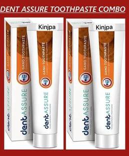 KINJPA Gano Fresh Toothpaste – 100g (Pack of 2) | Herbal Toothpaste Toothpaste