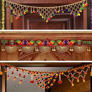 Sy blosam TORAN for Door/Diwali toran/home decor /hanging/wall hanging/bhandarwal for gate Toran