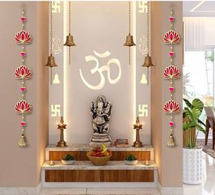 house of common 2 PC Lotus Hangings For Decoration Toran For Door Toran