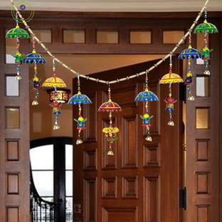 Great Art Main Door and Pooja Room,3.5 Feet Toran Bandhwar Diwali Decoration Toran Toran