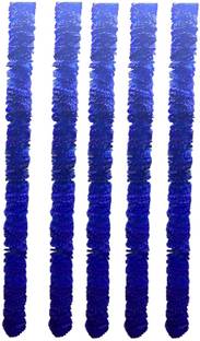 CROWN NIMREET Artificial Flower Mala Toran Handmade Garland Mala for Garland(Blue, 2 Piece) Toran