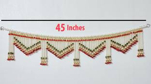 Jack Lawrence Jack Lawrence Toran Multi Zula Door Hanging (Multi) Toran 4 Feet Toran