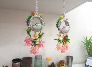 HUBBER Hubber Artificial Hanging Flower Birds For Home & Office Decoration Toran