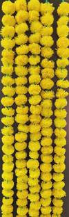 Flipkart SmartBuy Marigold Garland Fluffy Flowers Phool Mala Garlands Diwali Home Decoration Toran