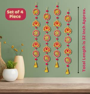 Sazavat store 4Pcs_Lotus_Hanging Toran