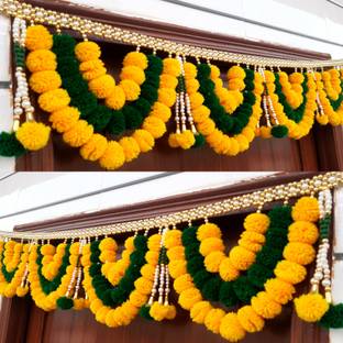 सात्विक क्रिएशन्स Authentic Handcrafted Toran: Celebrating India's Artistic Heritage तोरन