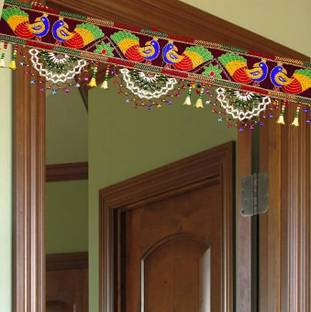 Flipkart SmartBuy Peacock Toran for Main Door, Home Decor, Pooja Room - Diwali Decoration Toran