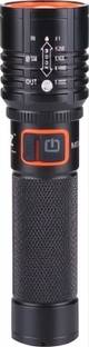 ShopGlobal BASICS Torch Light LED Flashlight Long Distance Beam Range with 035 Torch